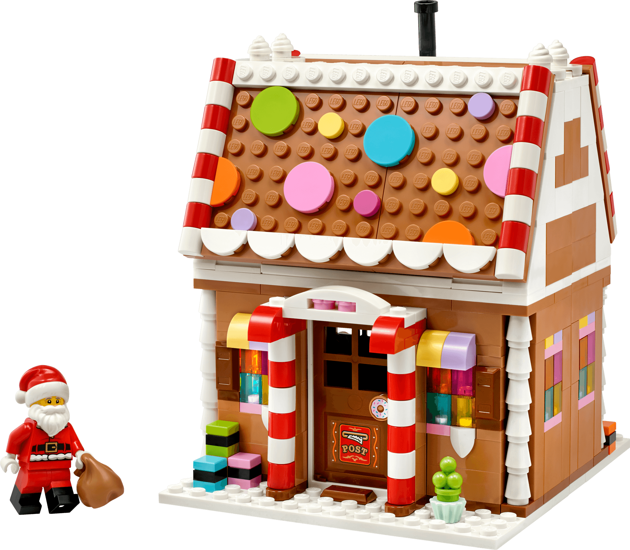 Festive Gingerbread House LEGO-set