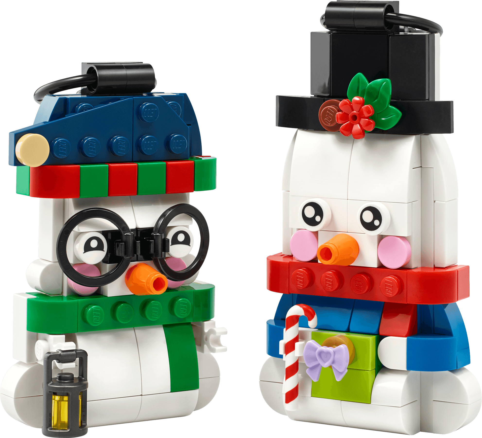 Sneeuwpopornamenten LEGO-set