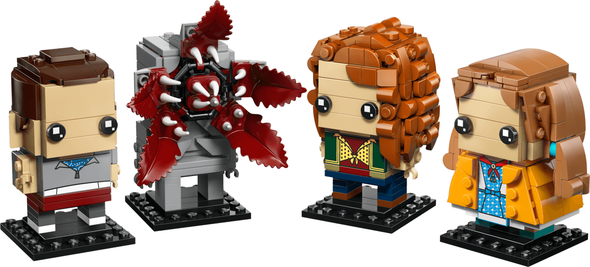 Elf, Max, Demogorgon en Holly figuren LEGO-set