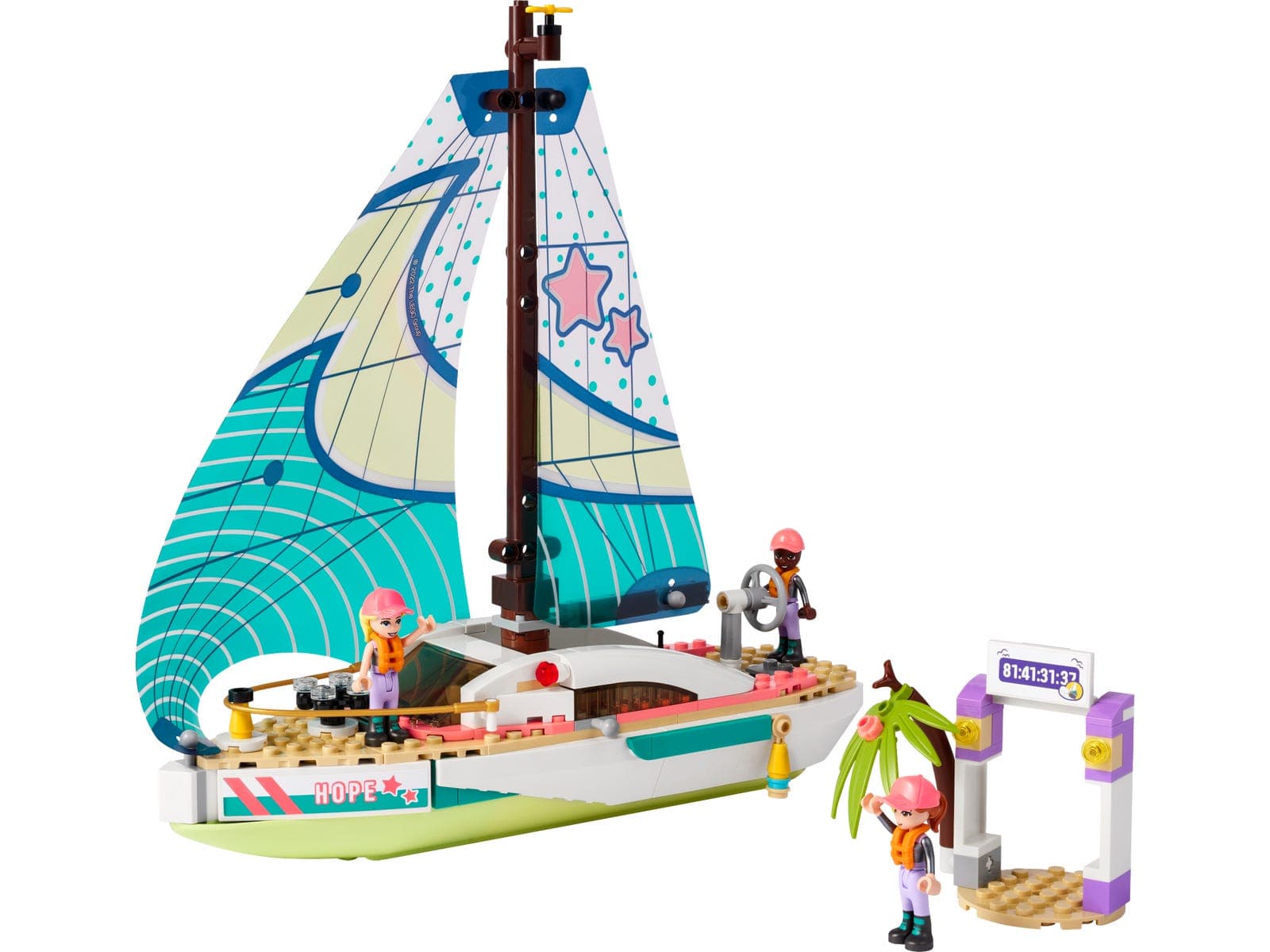 Stephanie's Sailing Adventure LEGO-set