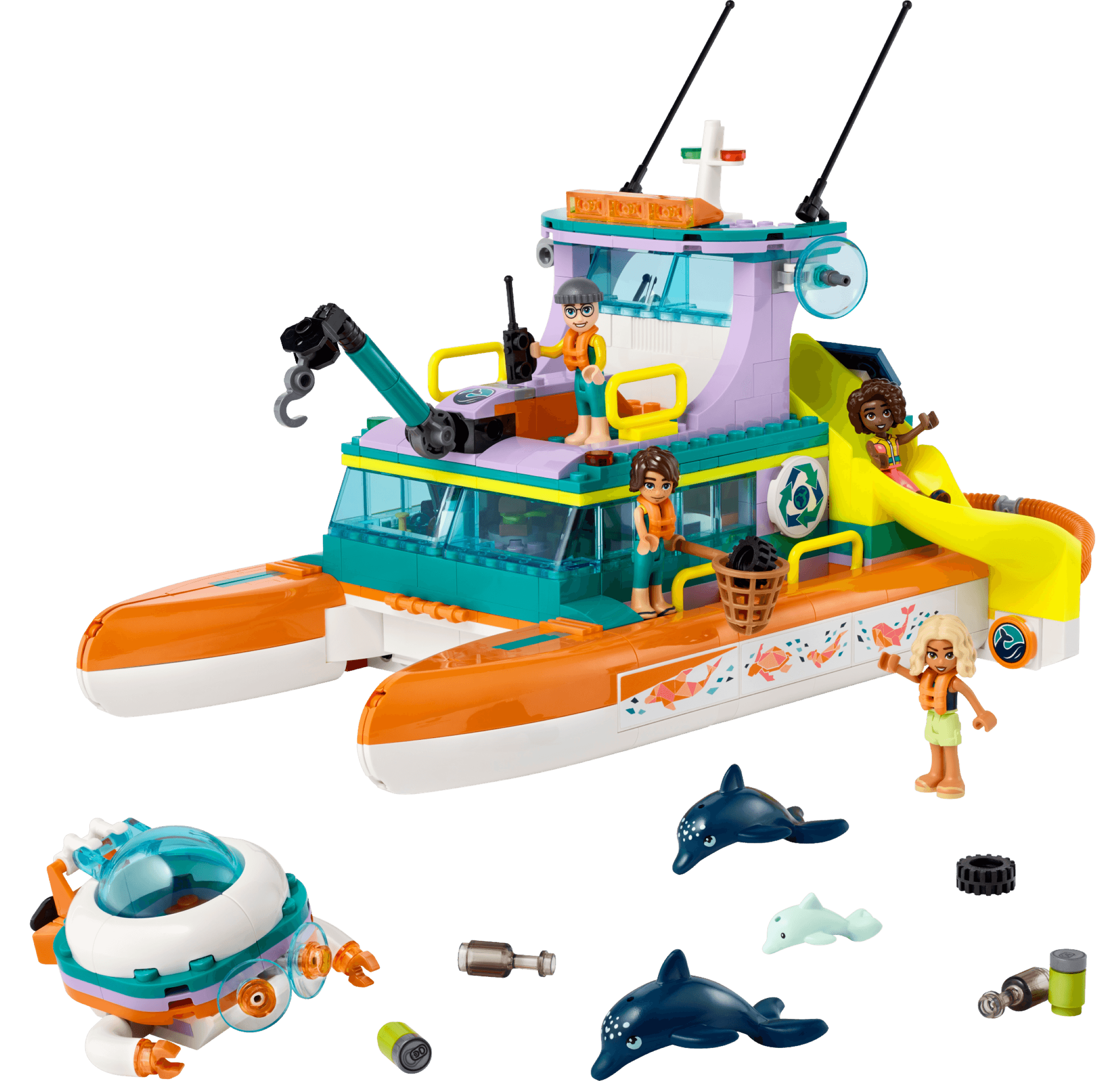 Sea Rescue Boat LEGO-set