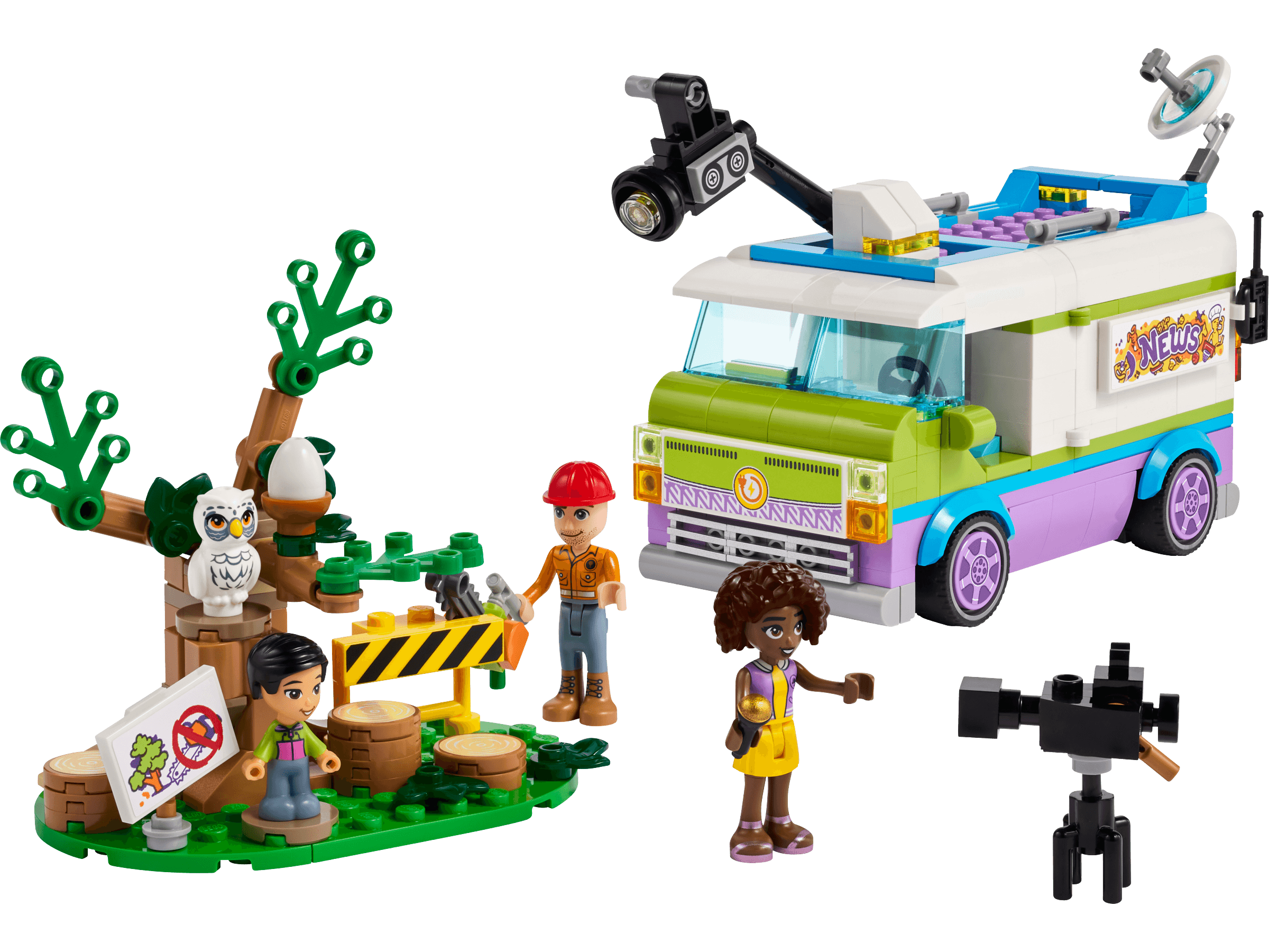 Newsroom Van LEGO-set