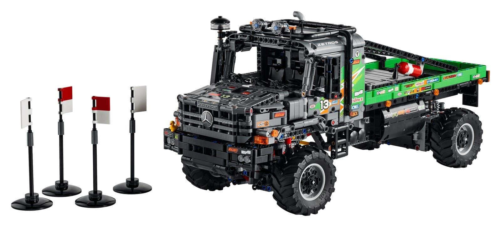 4x4 Mercedes-Benz Zetros Trial Truck LEGO-set