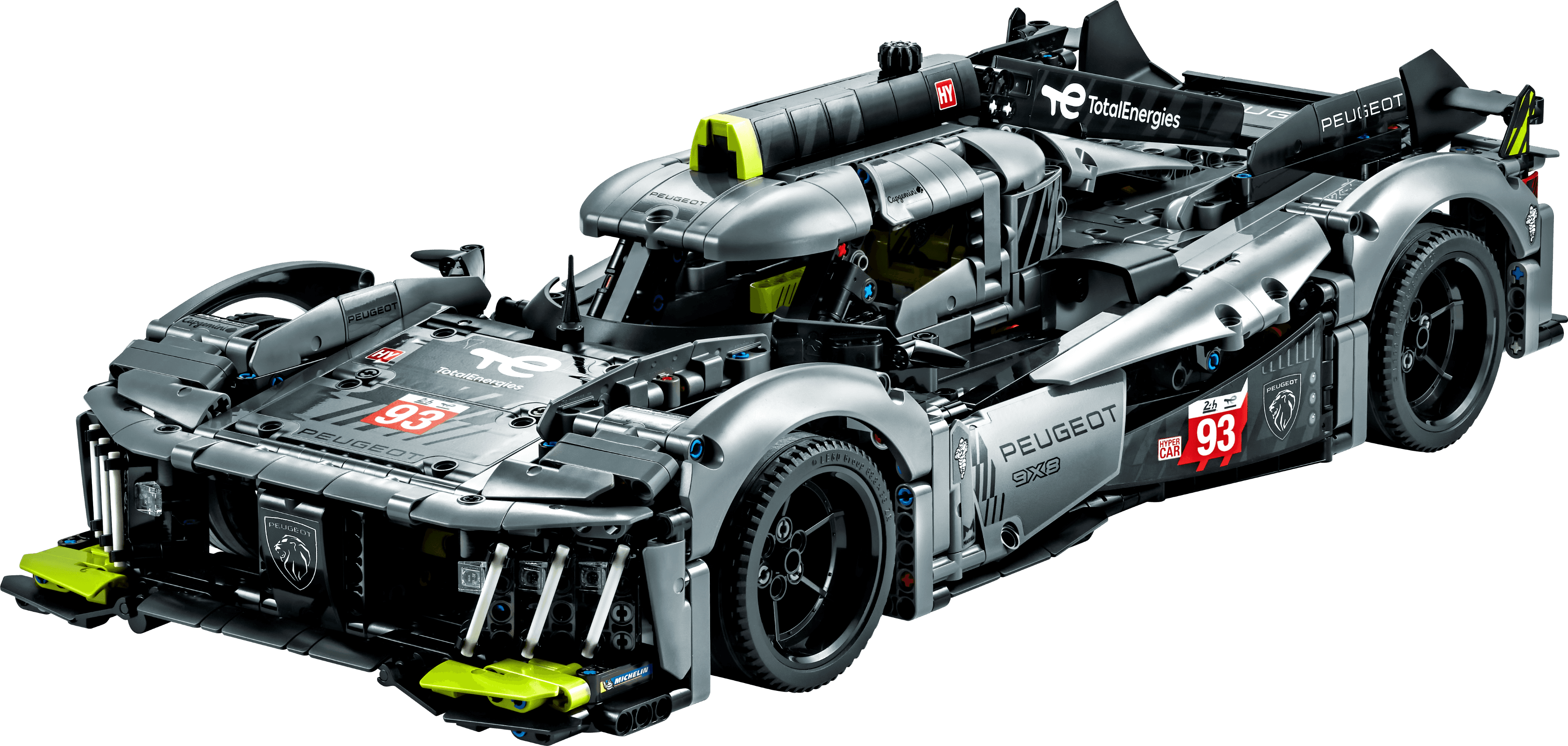 Peugeot 9X8 Le Mans Hybrid Hypercar LEGO-set