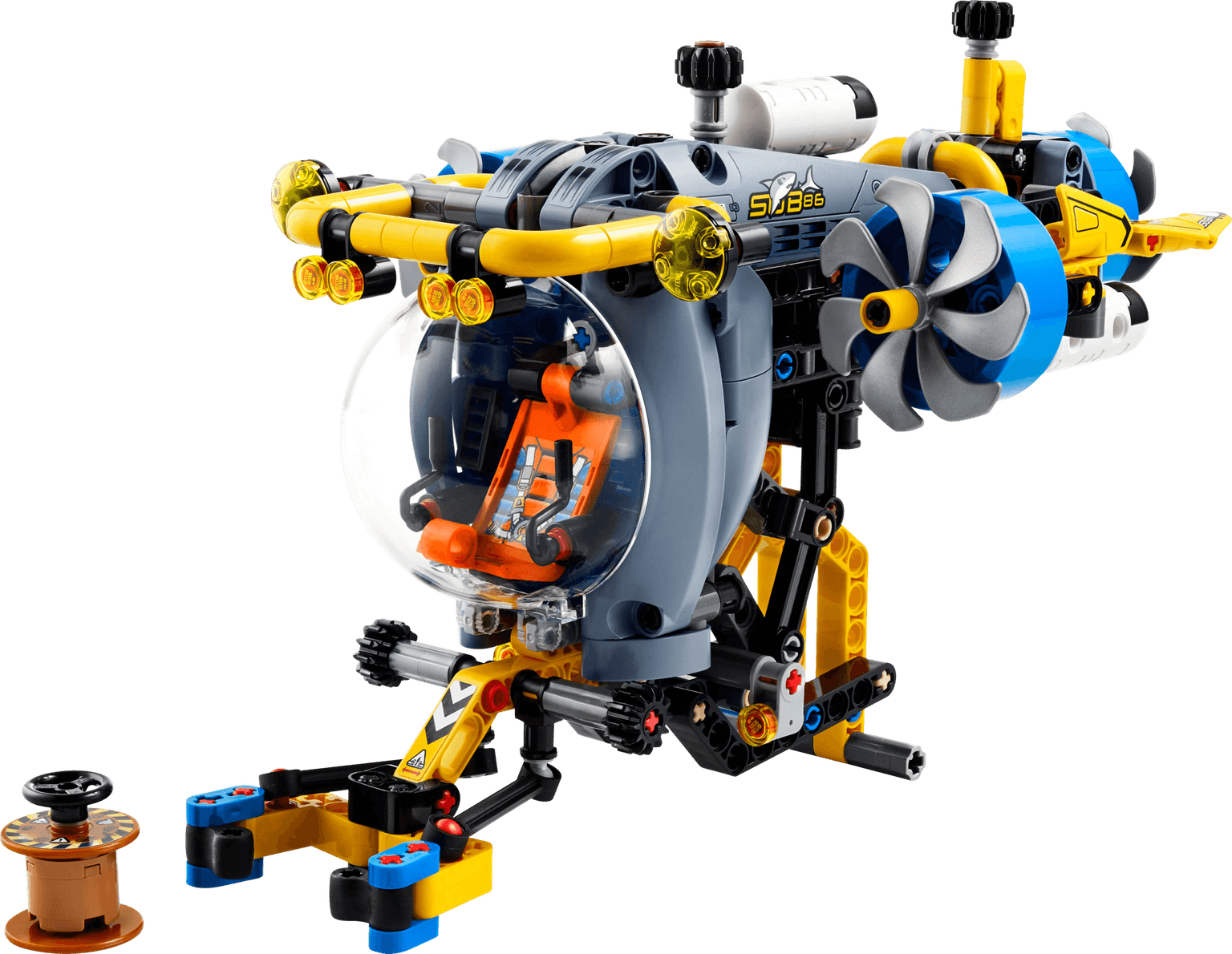 Onderzeeër voor diepzeeonderzoek LEGO-set