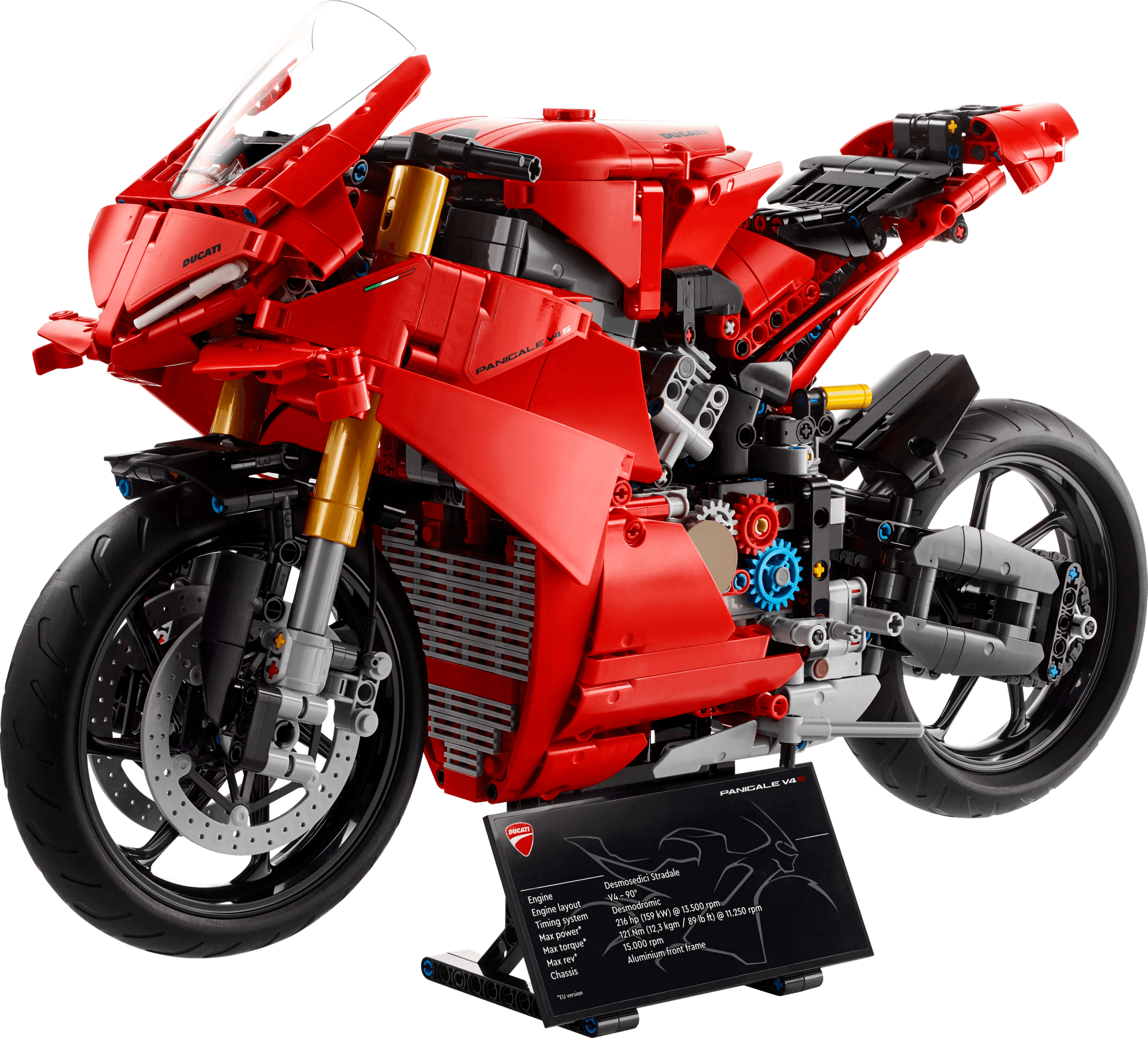 Ducati Panigale V4 S motor LEGO-set