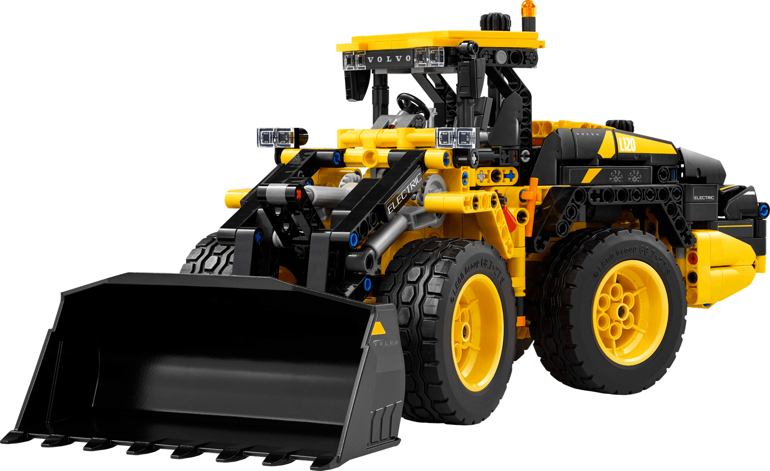 Volvo L120 Electric wiellader LEGO-set