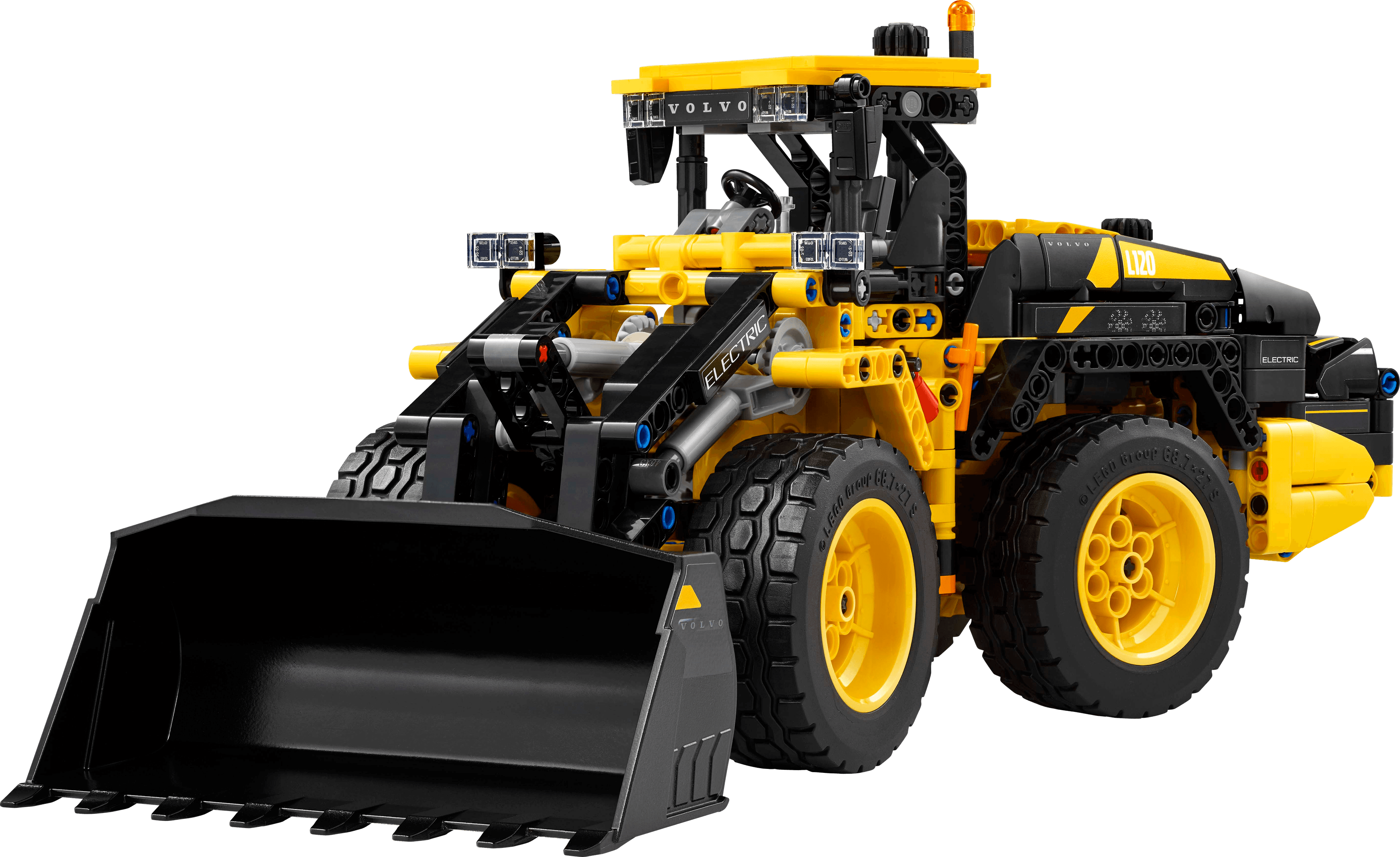 Volvo L120 Electric wiellader LEGO-set