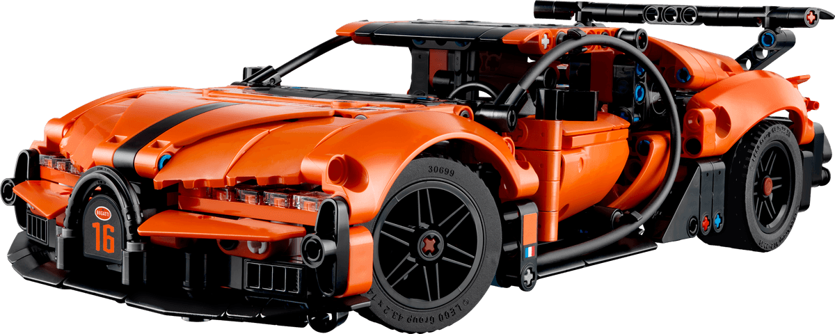 Bugatti Chiron Pur Sport Hypercar LEGO-set