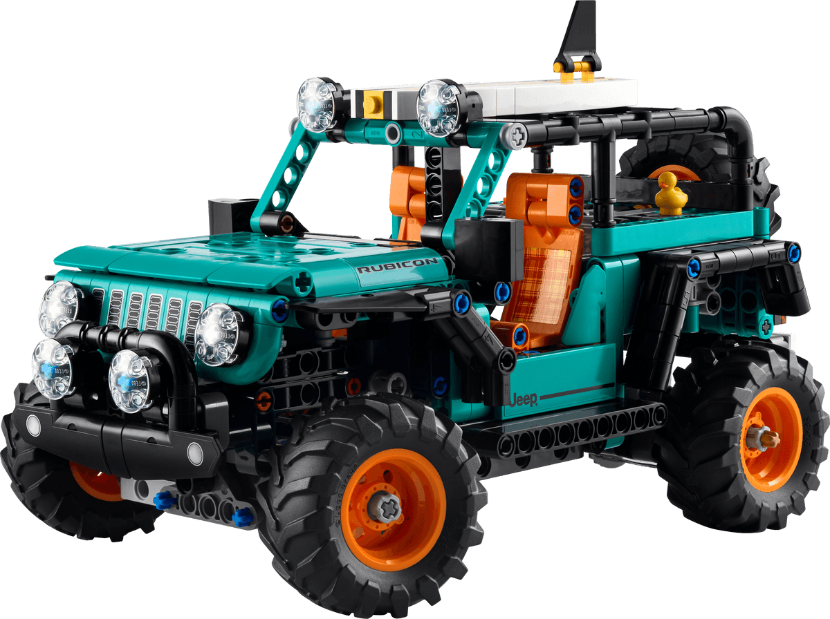 Jeep Wrangler Rubicon terreinwagen LEGO-set