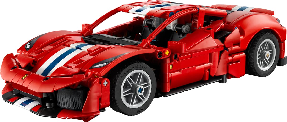Ferrari 488 PISTA Car LEGO-set