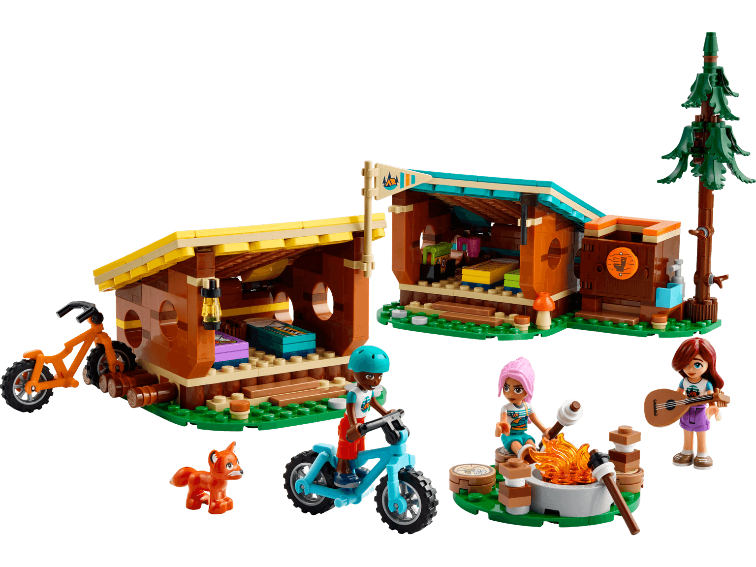 Adventure Camp Cozy Cabins LEGO-set