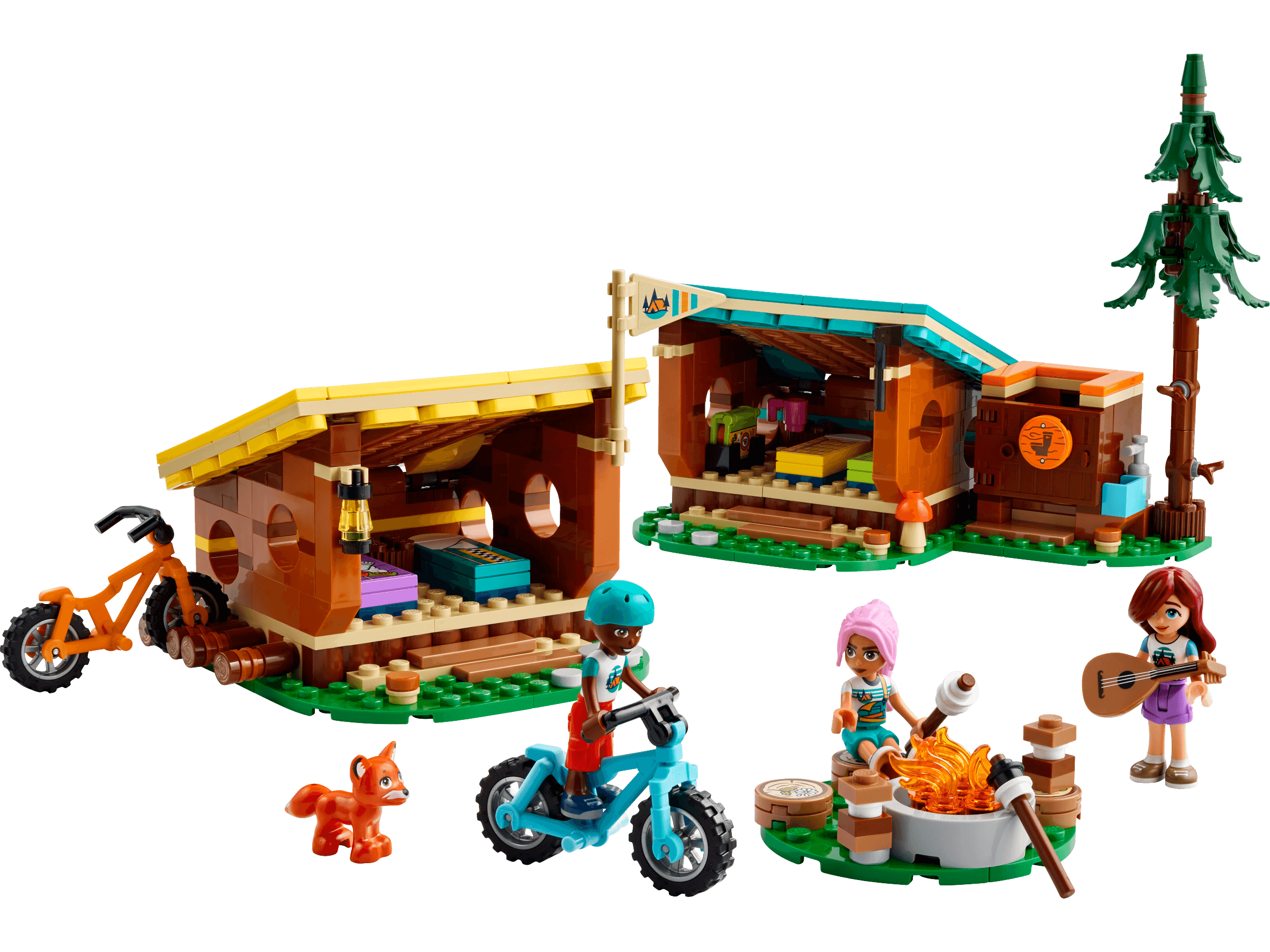 Adventure Camp Cozy Cabins LEGO-set