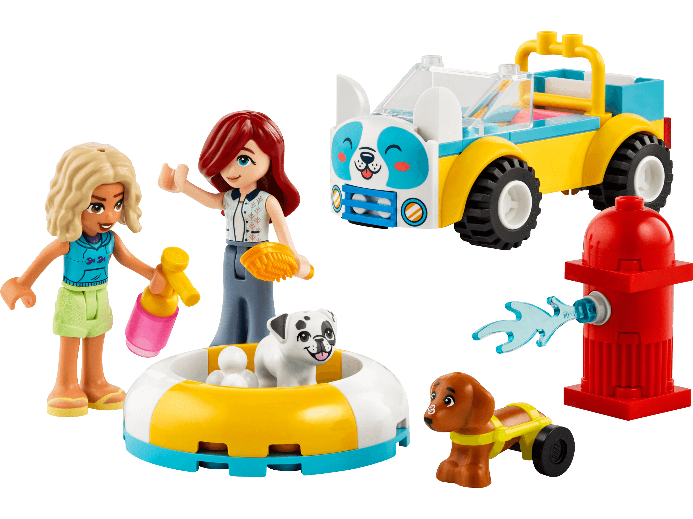 Dog-Grooming Car LEGO-set