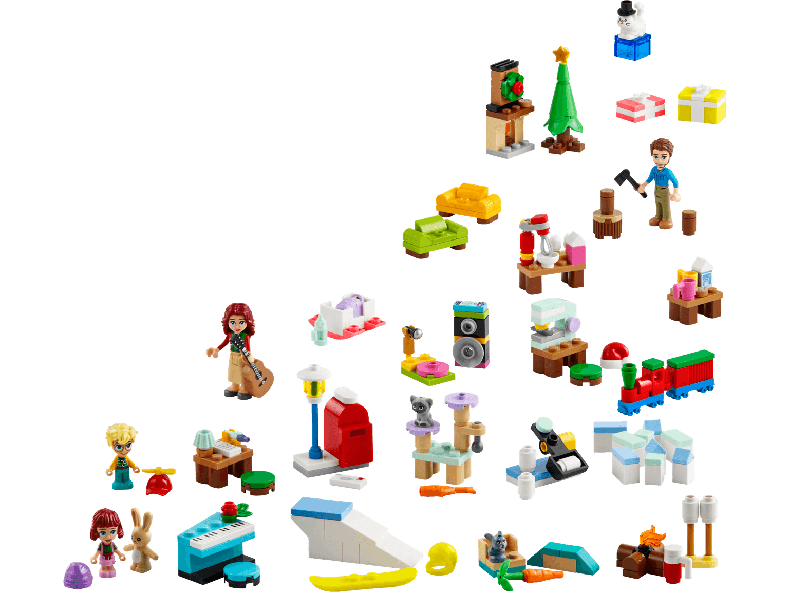 Friends Advent Calendar 2024 LEGO-set