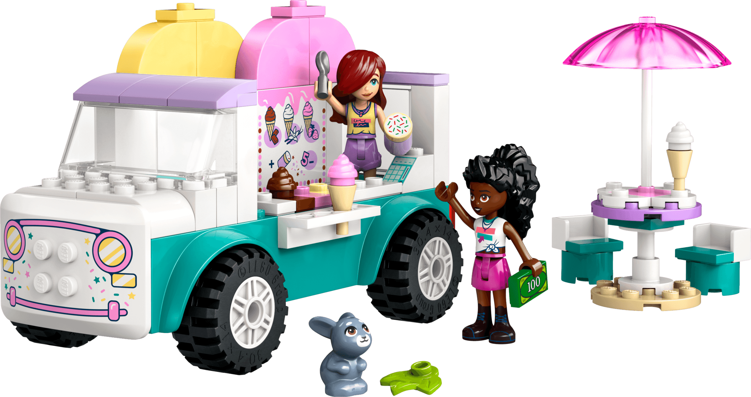 Heartlake City ijscotruck LEGO-set