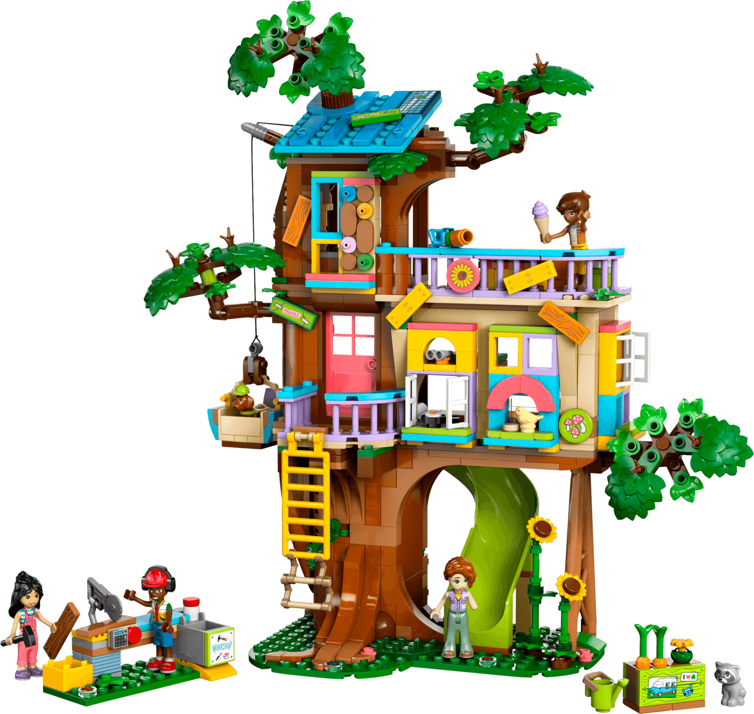 Boomhut voor de vrienden LEGO-set