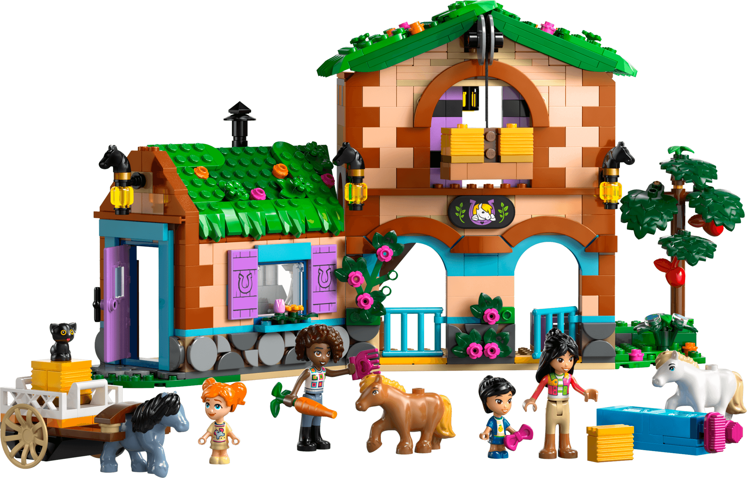Ponyboerderij en stal LEGO-set