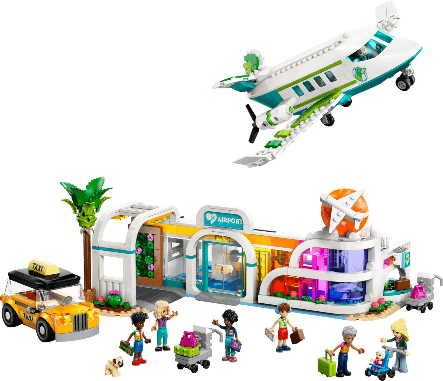 Heartlake City Airport and Airplane LEGO-set