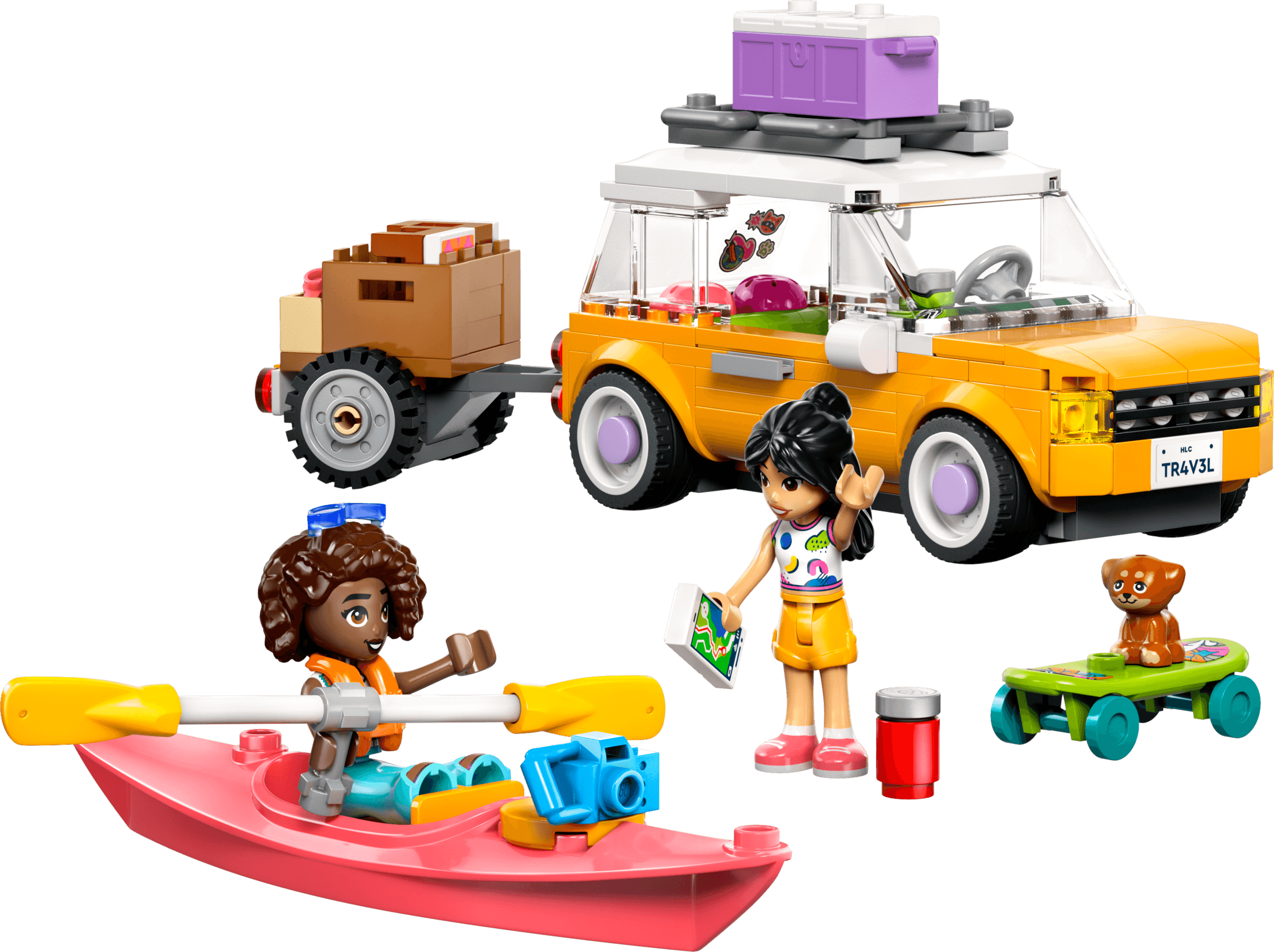 Friendship Road-Trip Travel Car LEGO-set