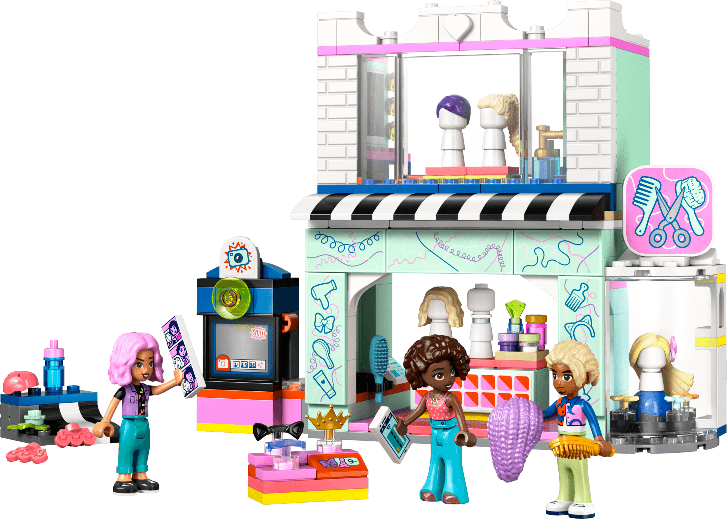 Hair Salon and Accessories Store LEGO-set