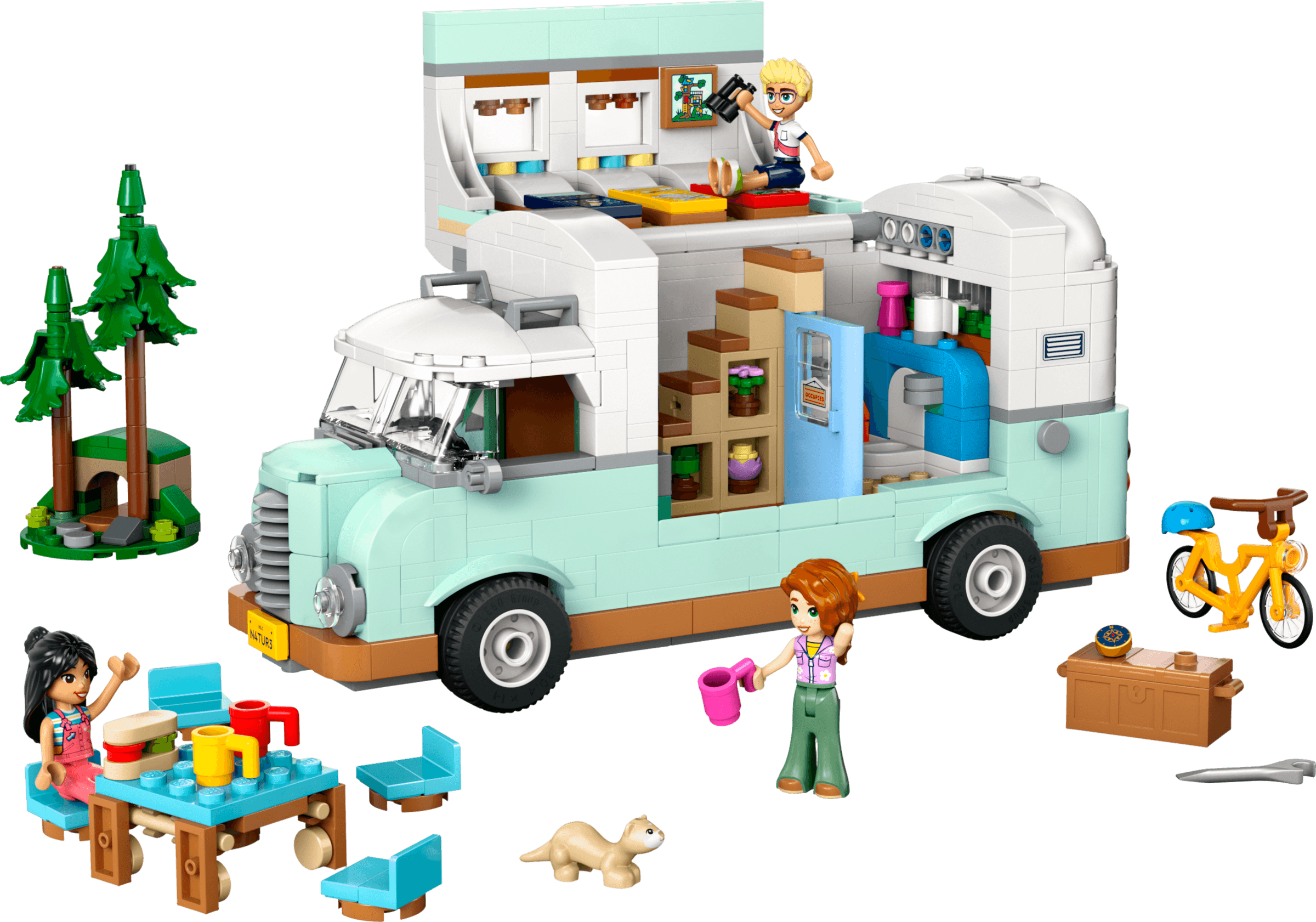 Friendship Camper Van Adventure LEGO-set