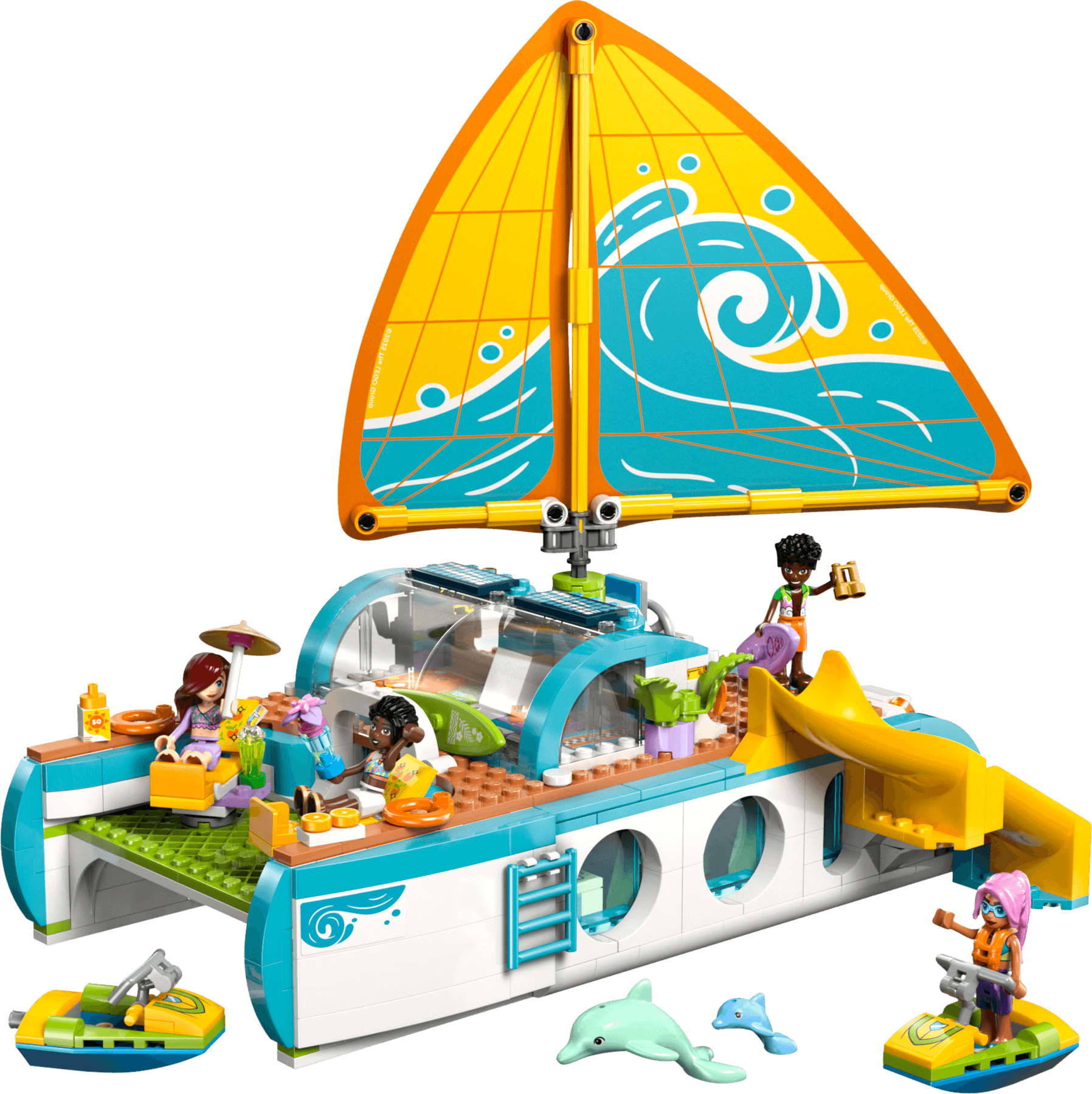 Avontuurlijke bootreis LEGO-set