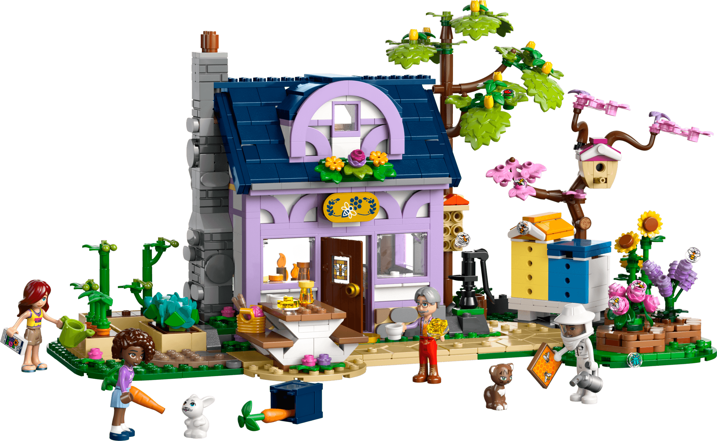 Beekeepers' House and Flower Garden LEGO-set