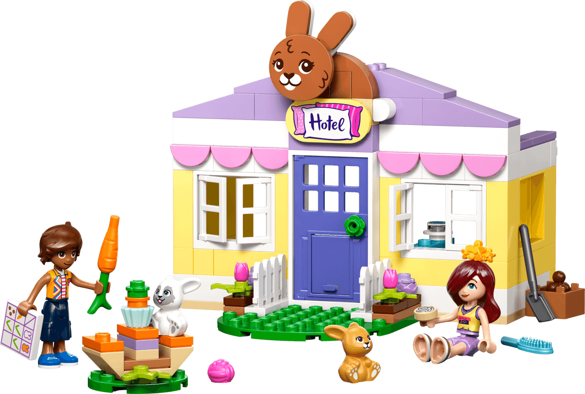 Heartlake City konijnenhotel LEGO-set