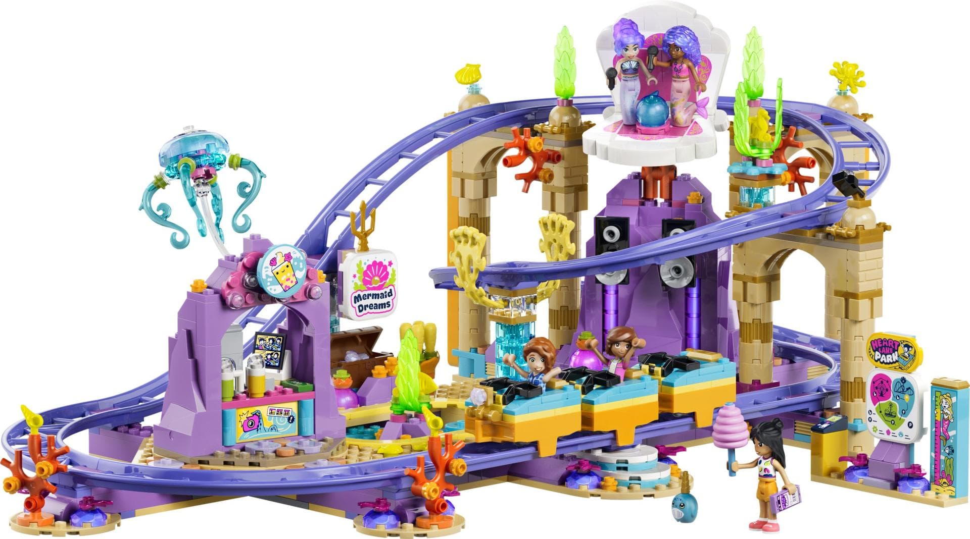 Zeemeerminnenachtbaan LEGO-set