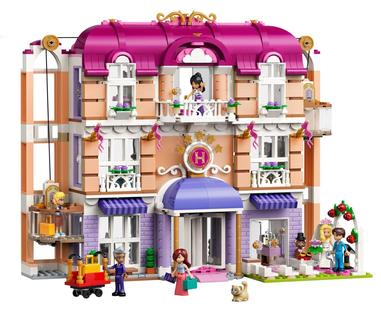 Heartlake City Grand Hotel LEGO-set