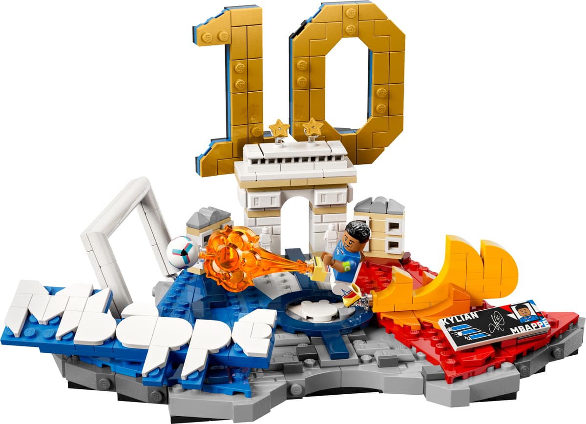 Kylian Mbappé - Voetbalhoogtepunten LEGO-set