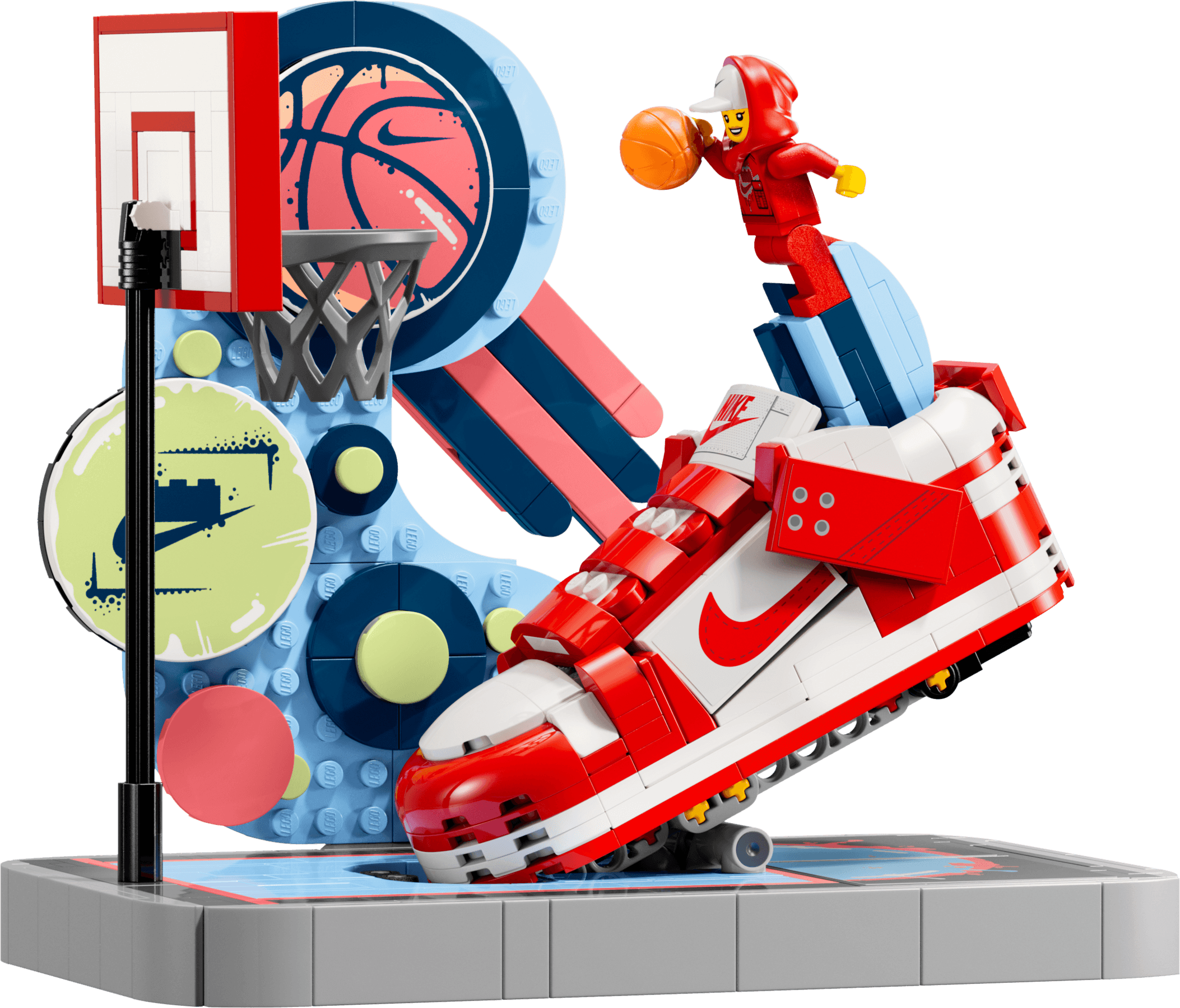 Nike Dunk Trickshot LEGO-set