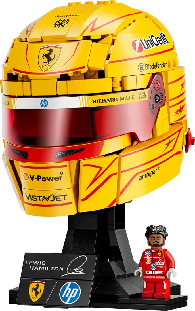 Scuderia Ferrari HP Lewis Hamilton Helmet LEGO-set