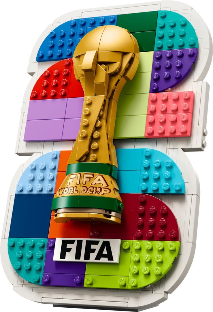 FIFA World Cup 2026 officieel logo LEGO-set