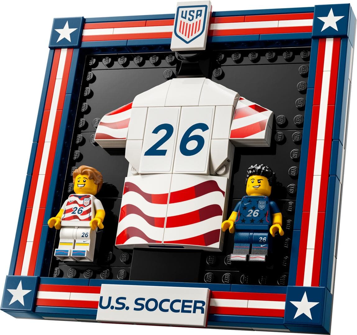 2026 U.S. Soccer National Team Jersey LEGO-set