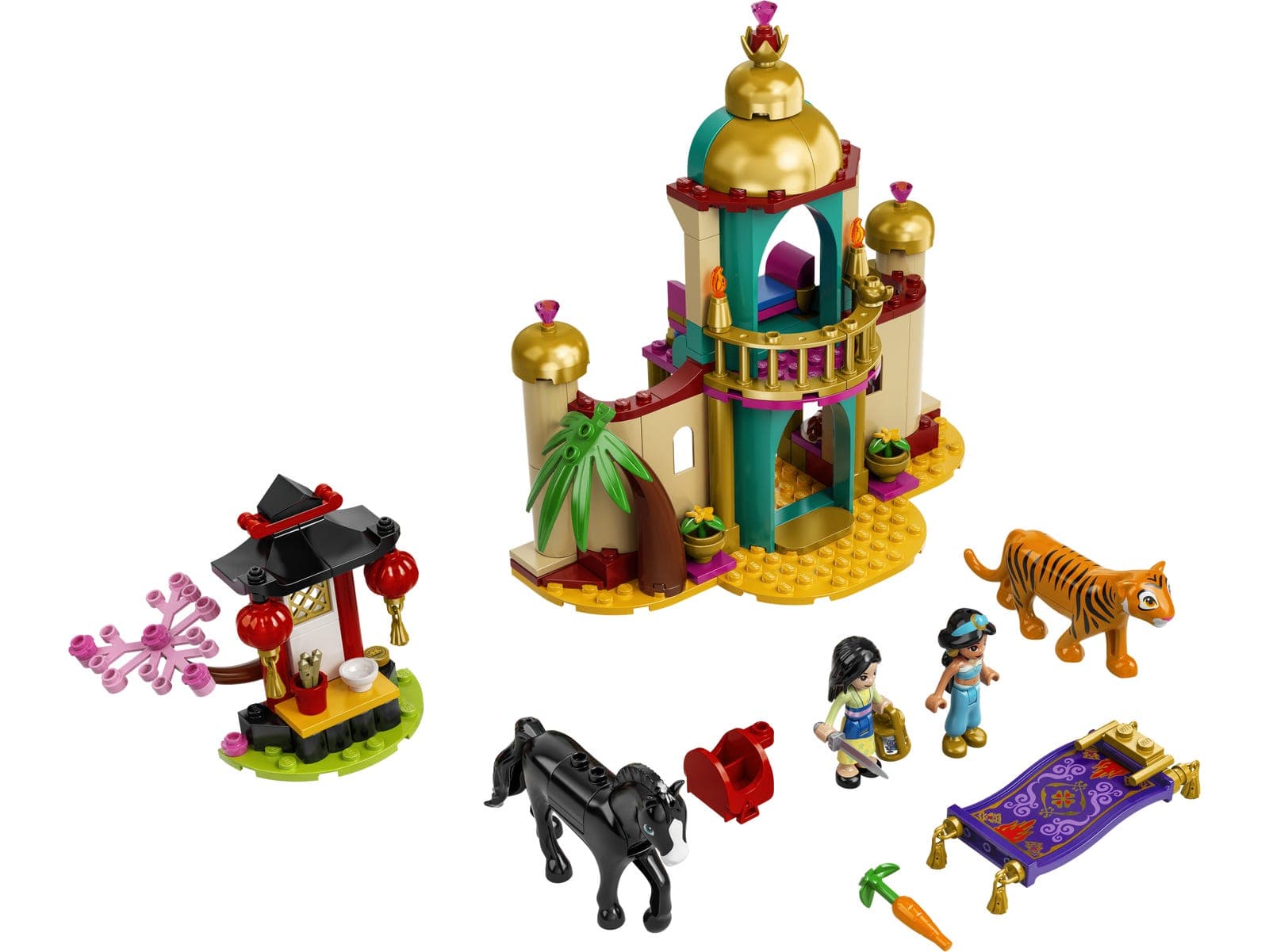 Jasmine and Mulan's Adventure LEGO-set