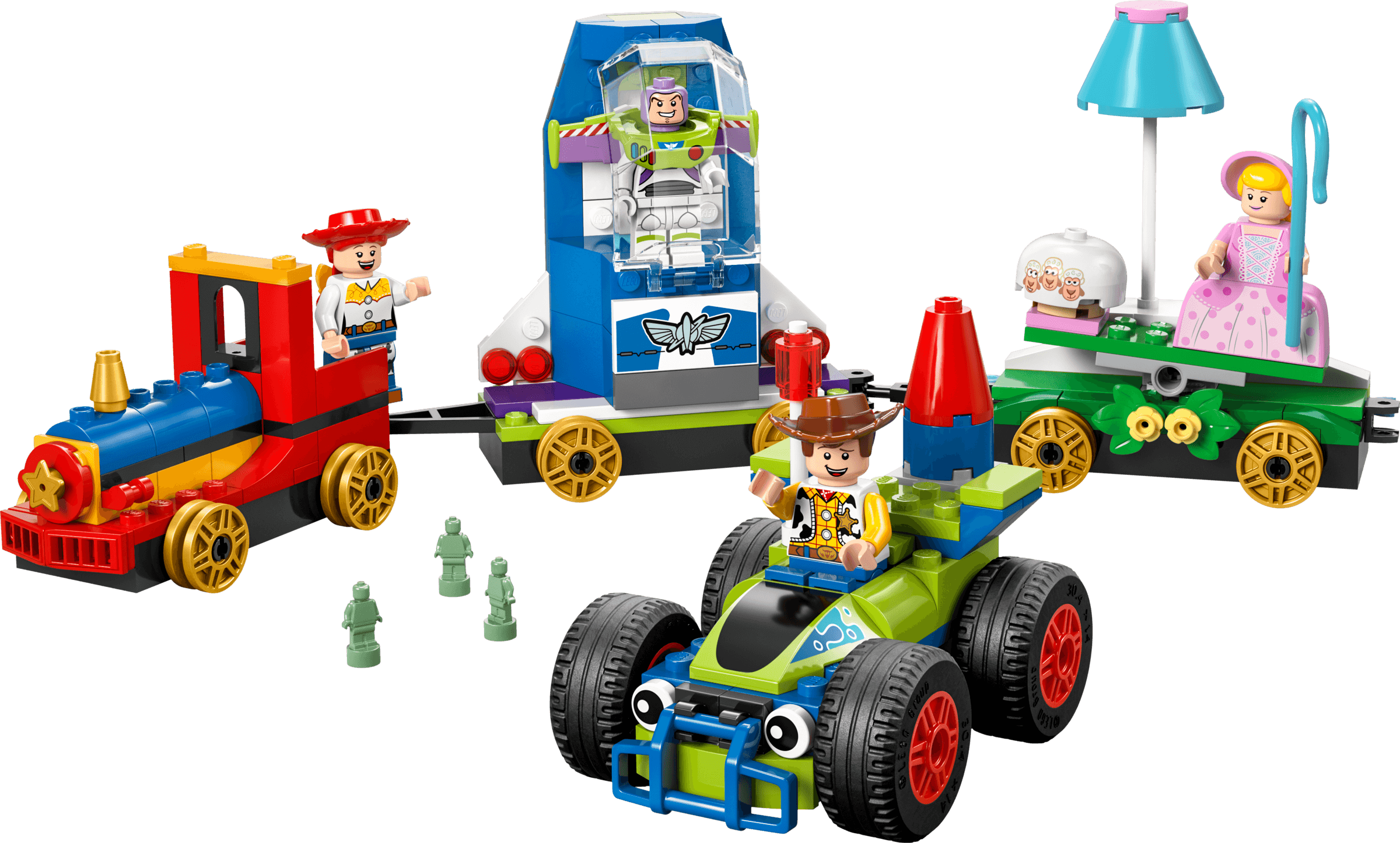 Toy Story feesttrein en RC auto LEGO-set