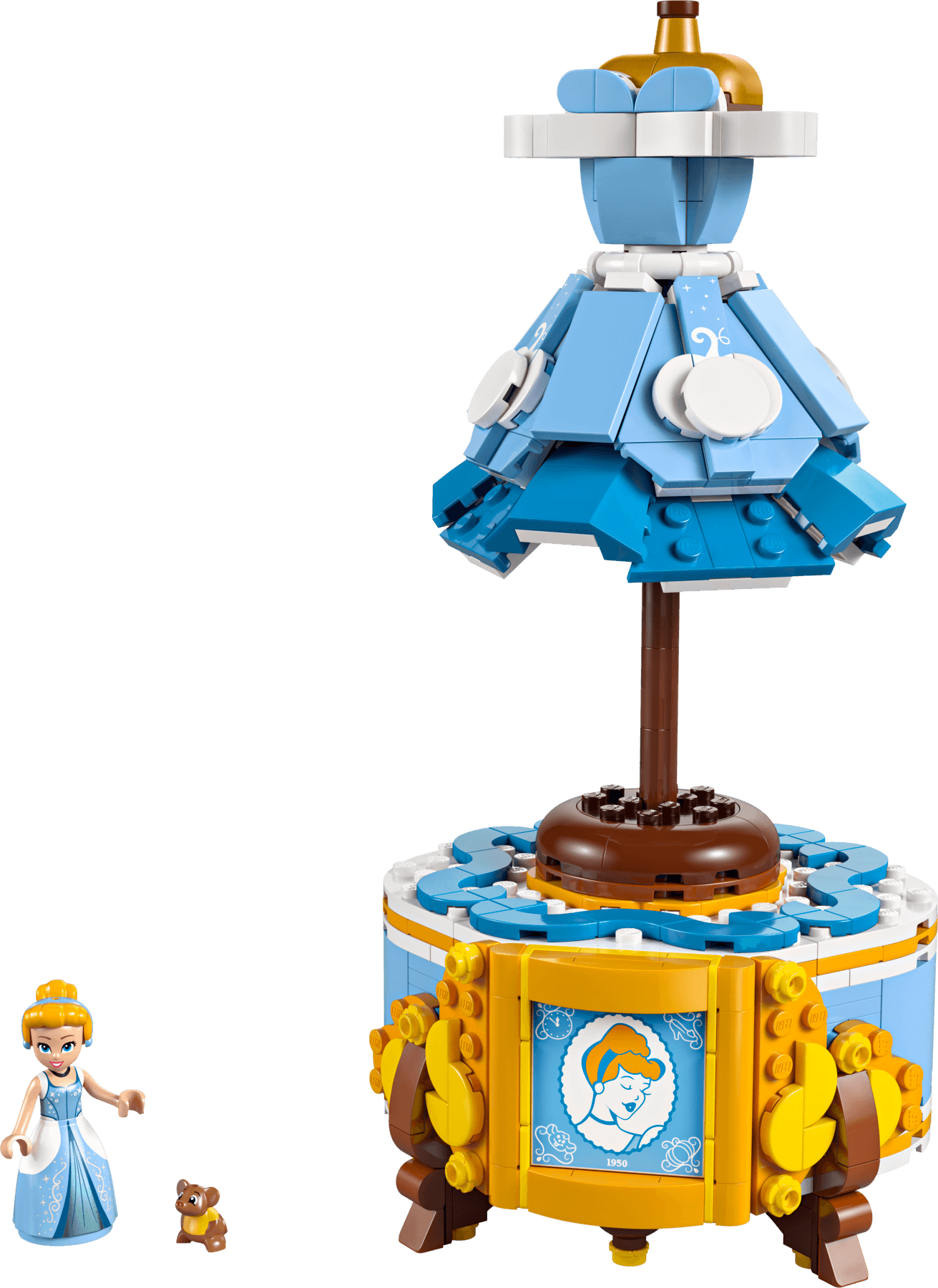 De jurk van Assepoester LEGO-set