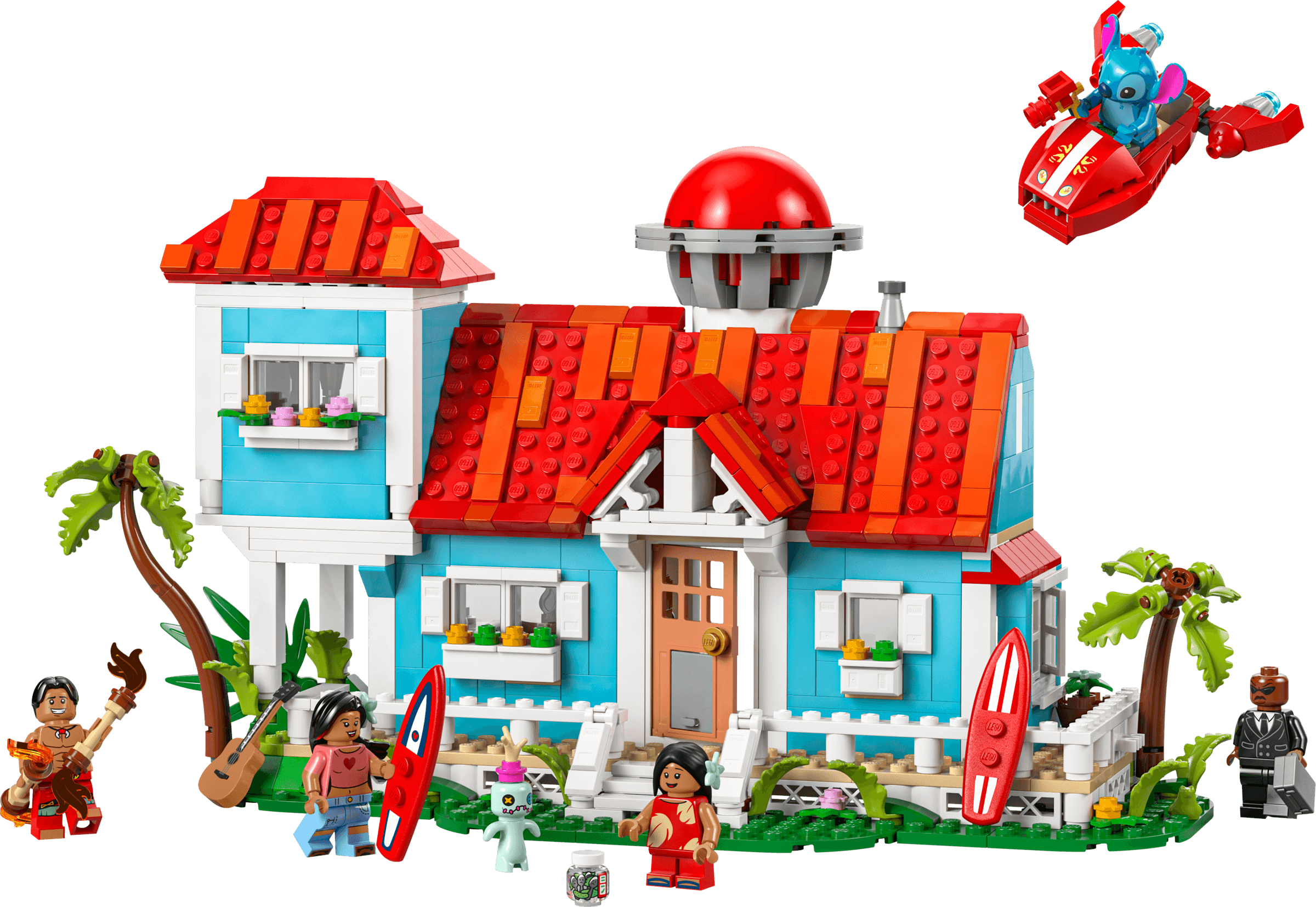 Lilo and Stitch Beach House LEGO-set