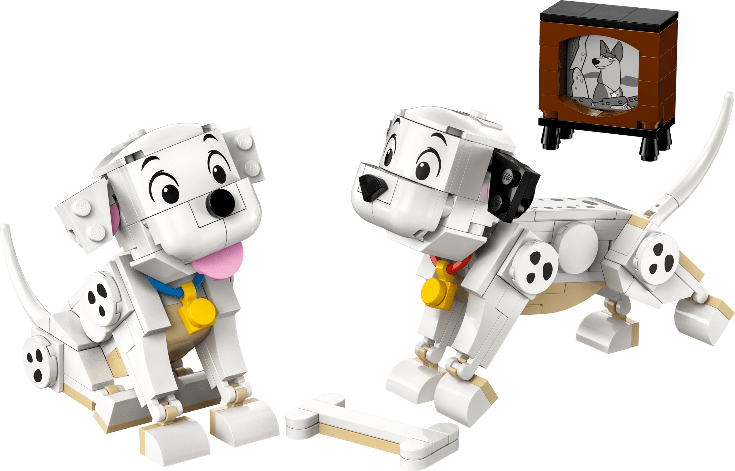 Lucky en Penny uit 101 Dalmatiërs LEGO-set