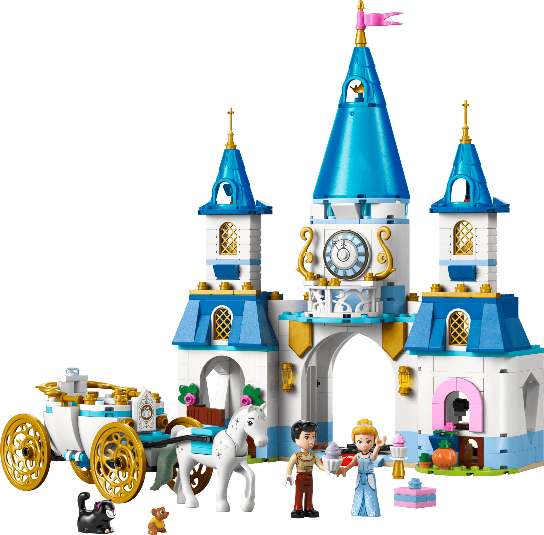Cinderella's Castle & Horse Carriage LEGO-set