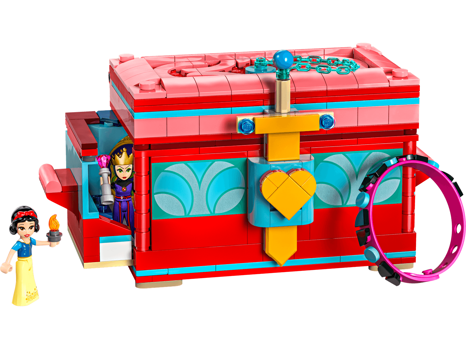 Sneeuwwitjes sieradendoos LEGO-set