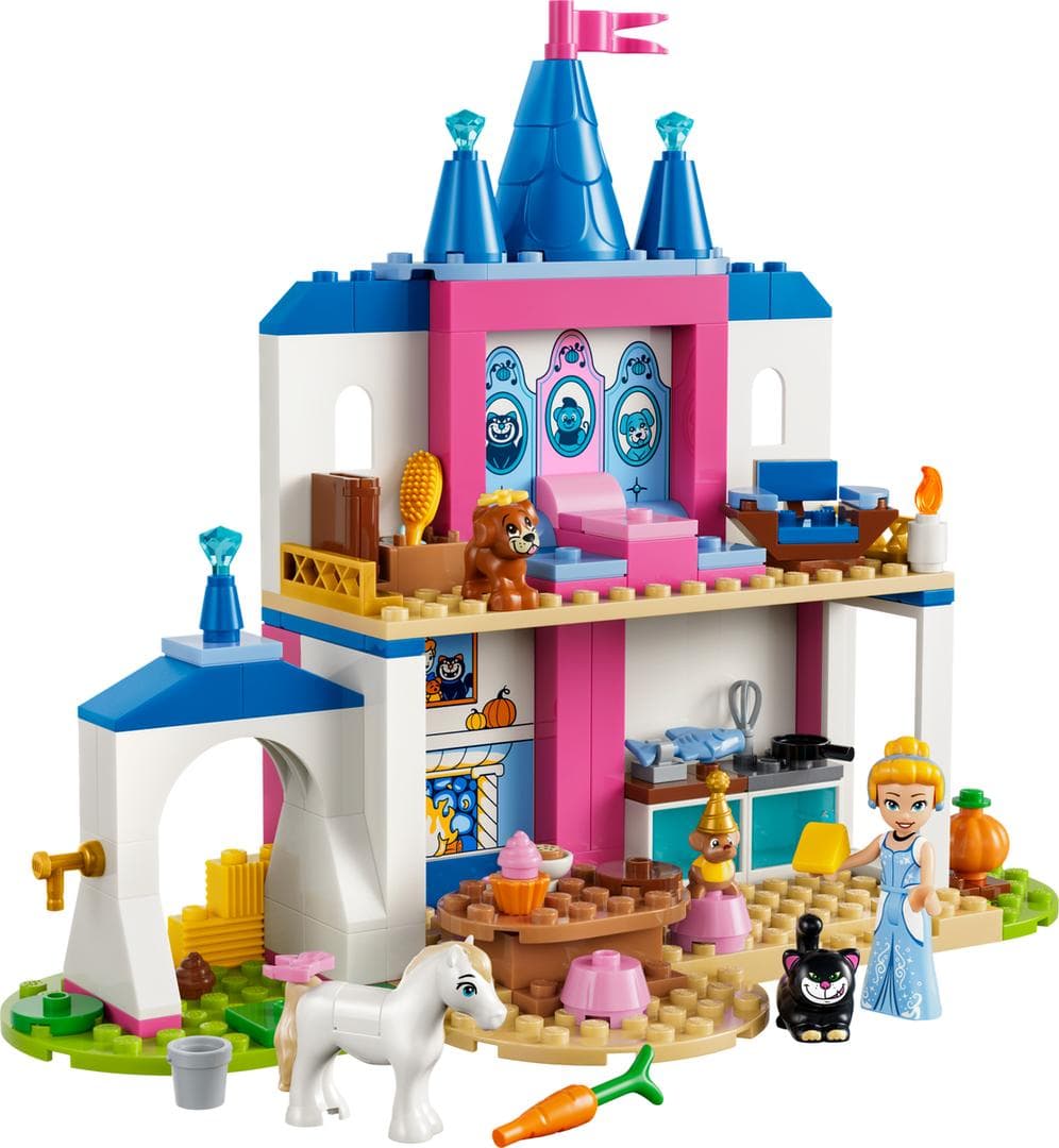 Assepoesters kasteel met dierenvriendjes LEGO-set