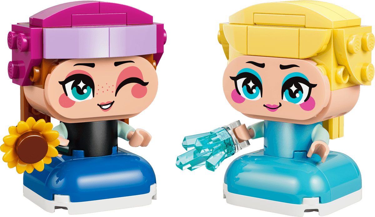 Mini Anna en Elsa LEGO-set