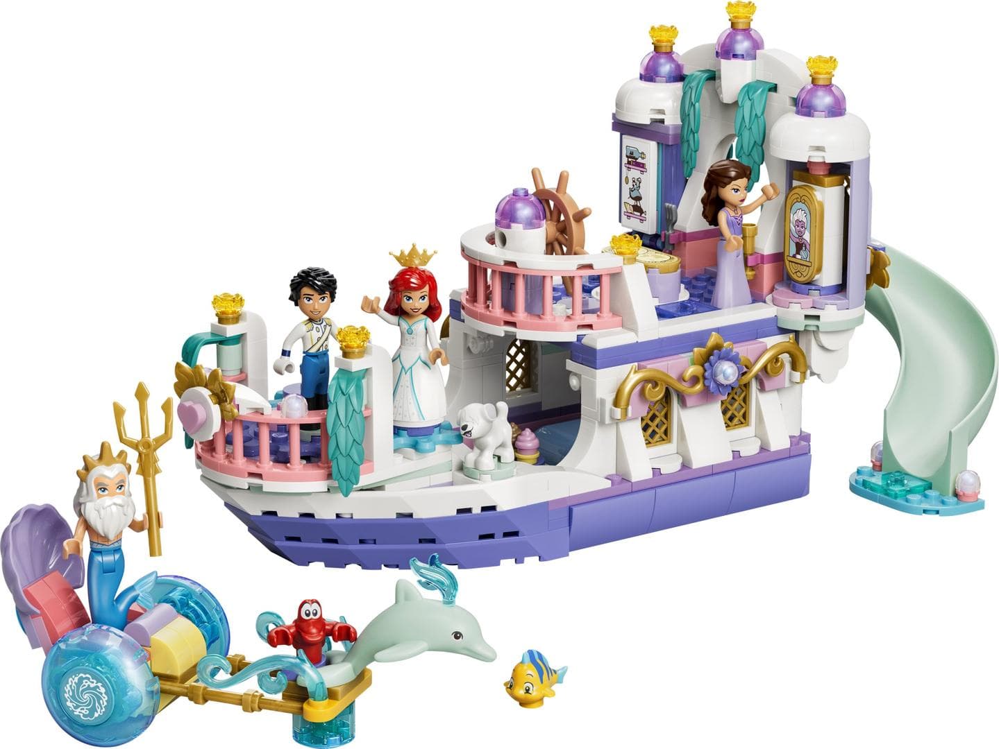 Ariëls koninklijke trouwboot LEGO-set