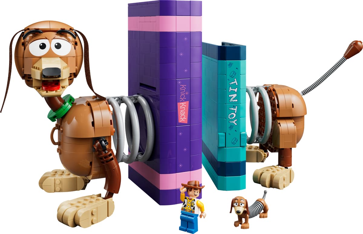 Toy Story Slinky Dog Bookends LEGO-set