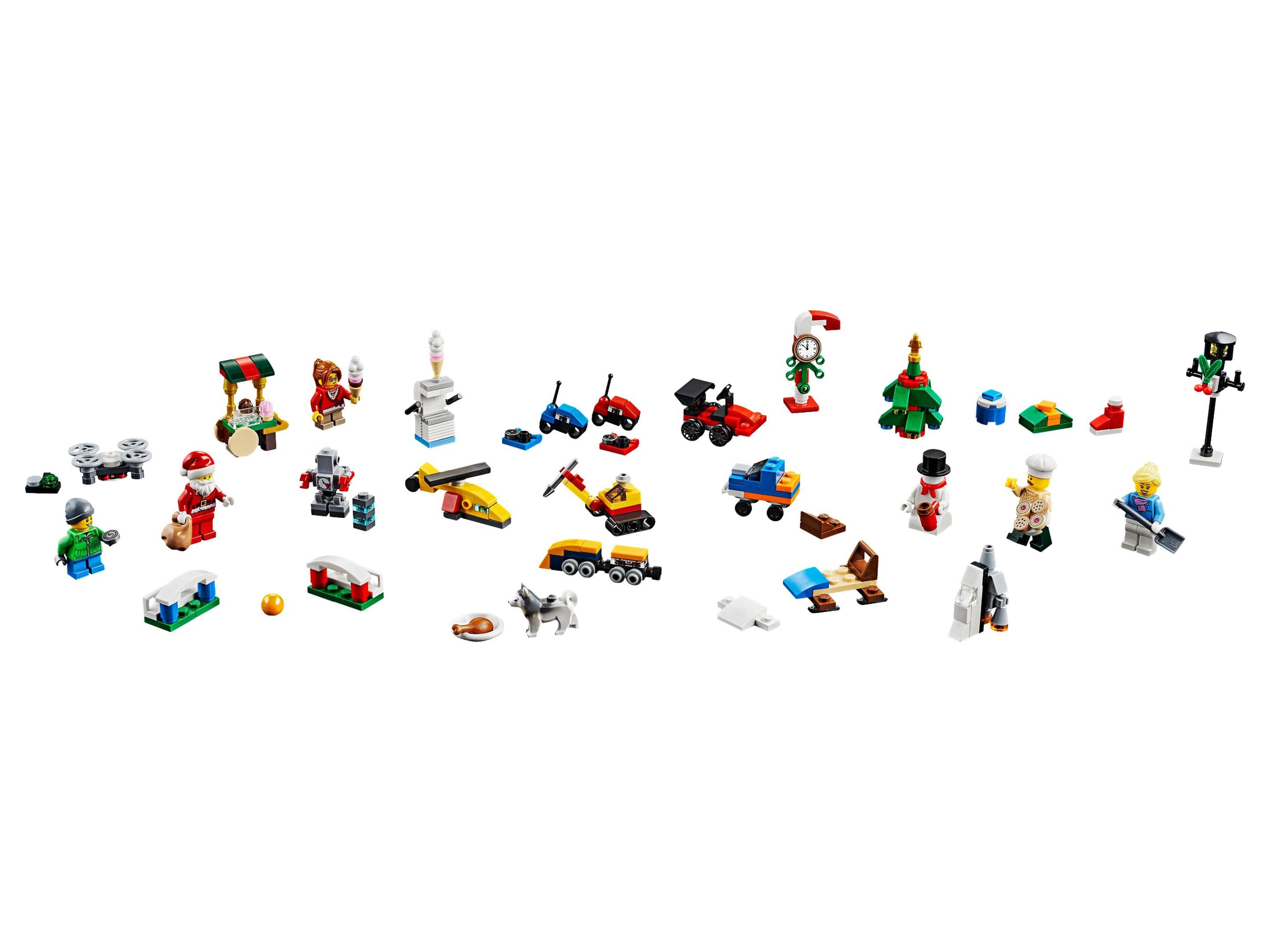 City Advent Calendar 2018 LEGO-set