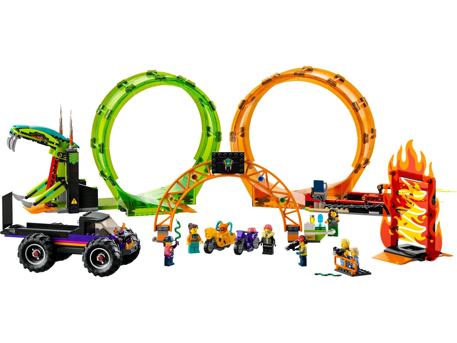 Double Loop Stunt Arena LEGO-set