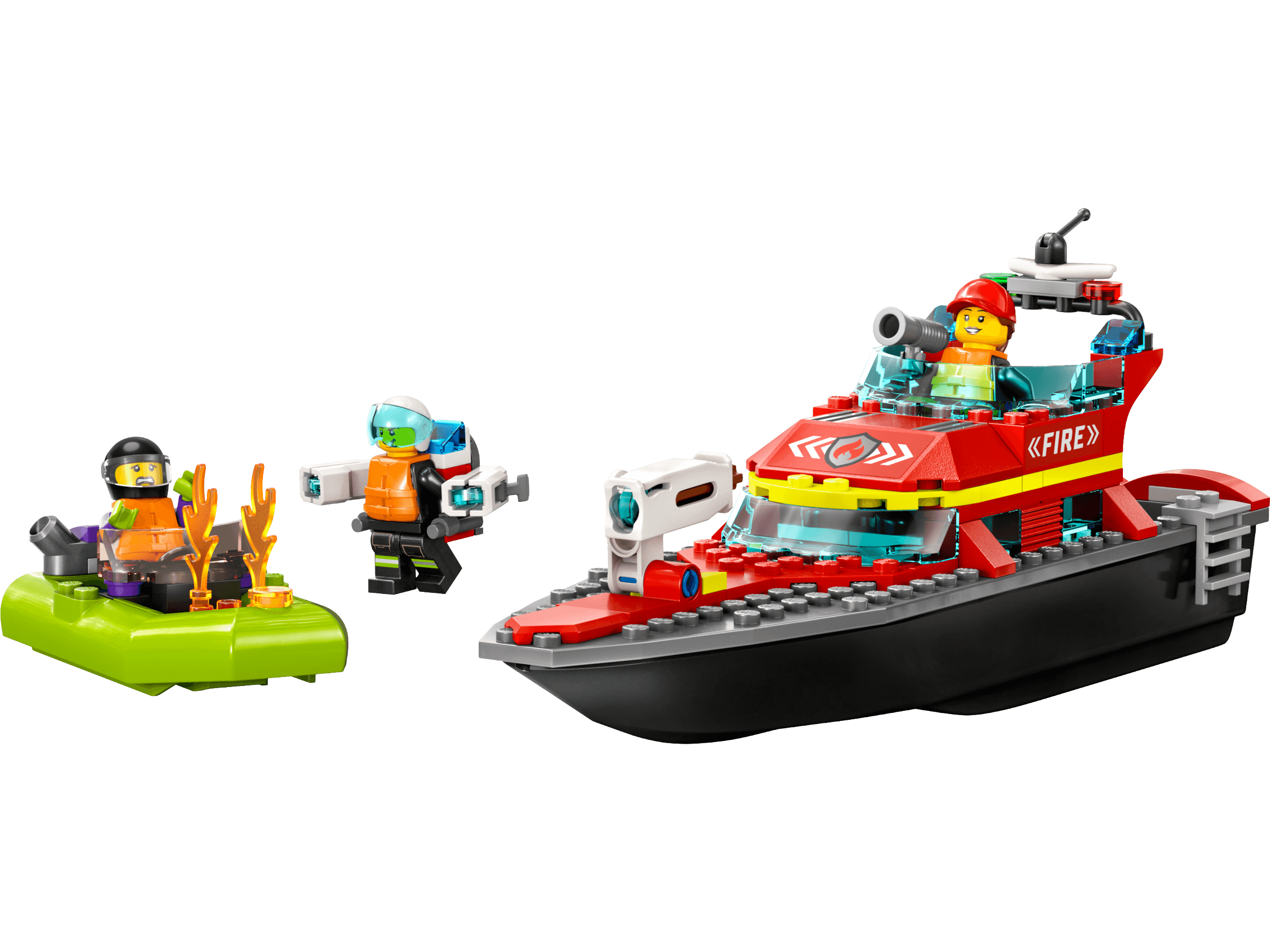 Reddingsboot Brand LEGO-set
